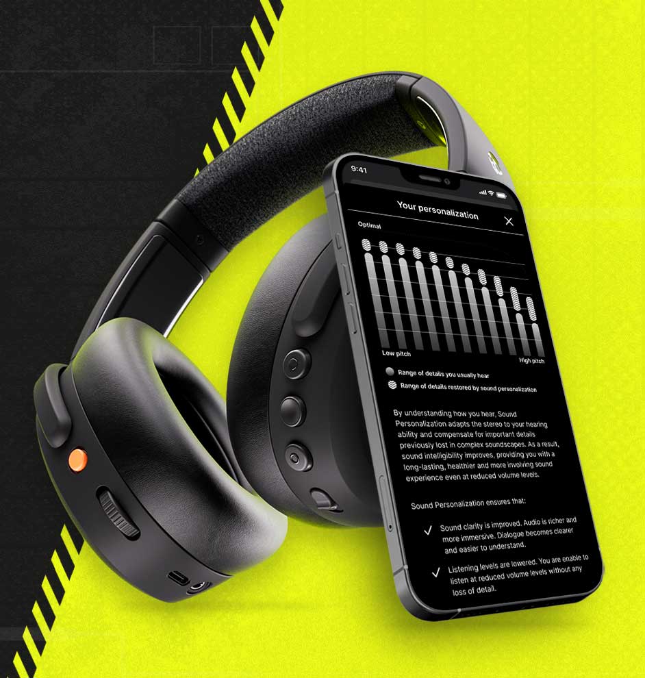 Casti SKULLCANDY Crusher ANC 2 S6CAW-R740, Bluetooth, Over-Ear